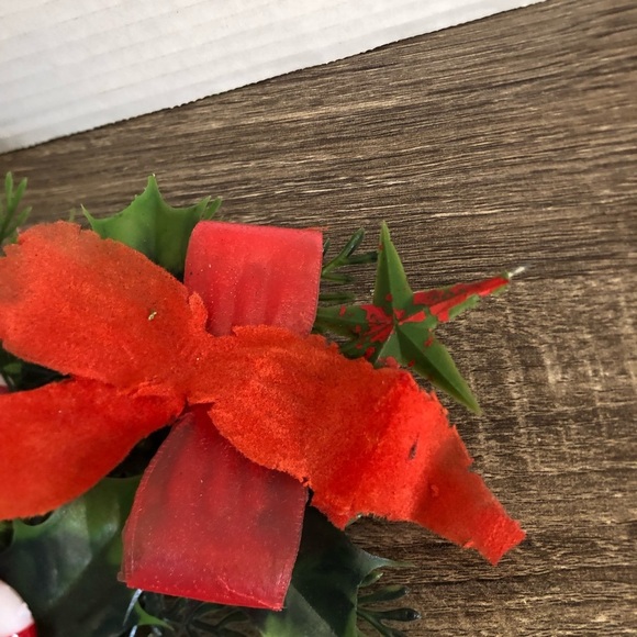 Vtg 70’s Flocked Tree Wall Decor - Picture 10 of 12